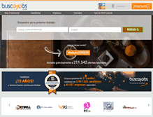 Tablet Screenshot of buscojobs.cl